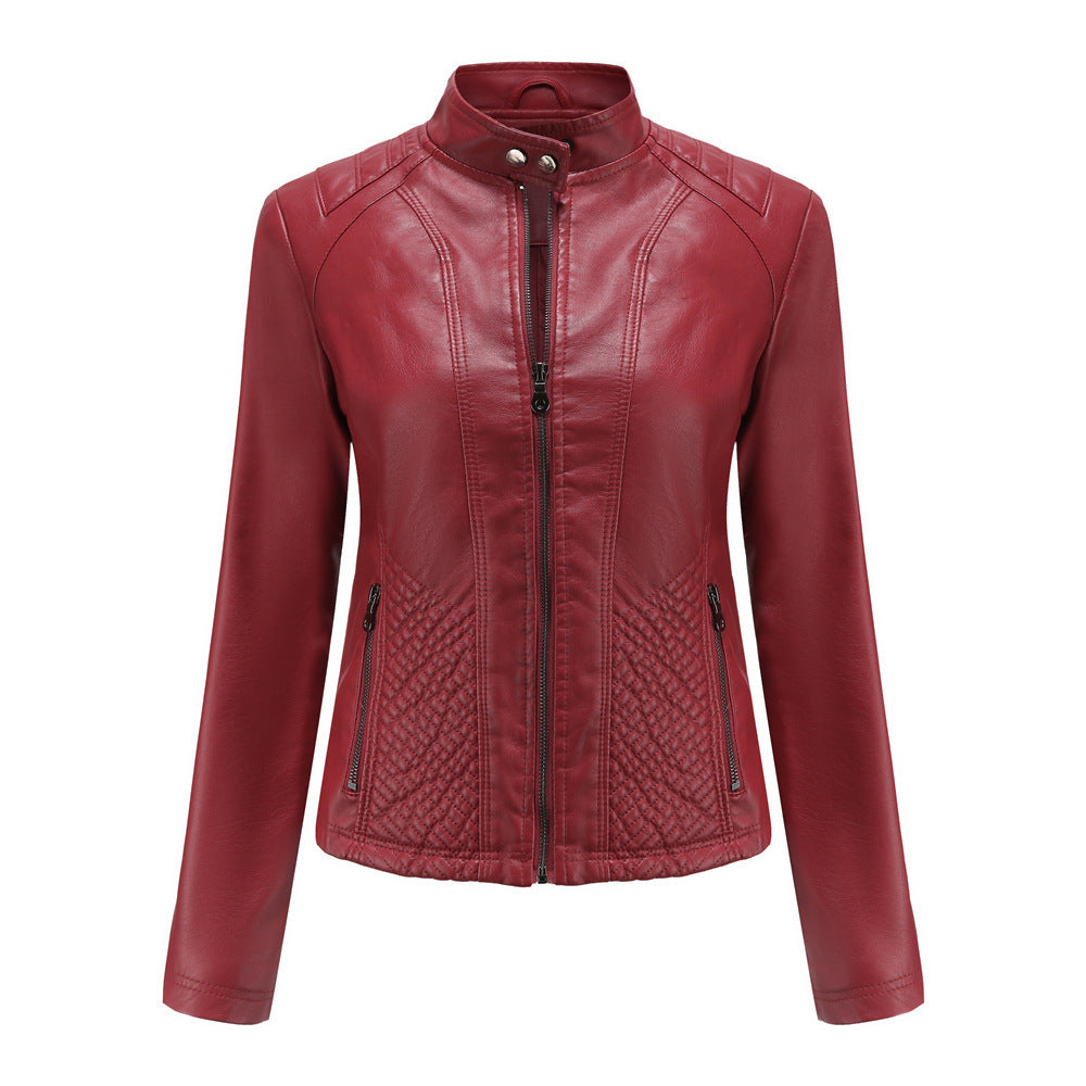 European & American Style Thin Motorcycle Jacket
