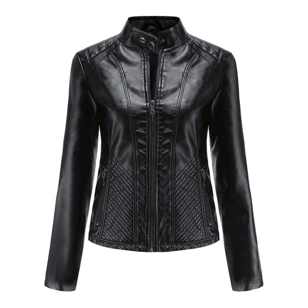 European & American Style Thin Motorcycle Jacket