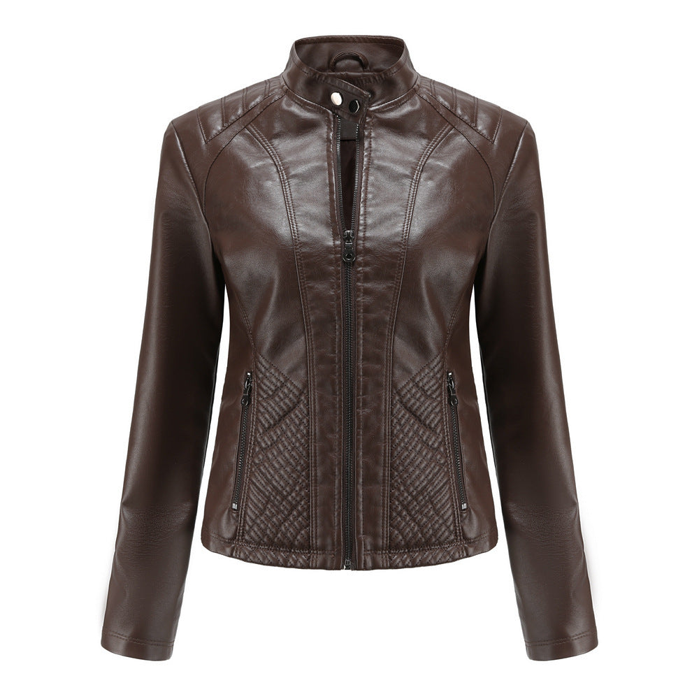 European & American Style Thin Motorcycle Jacket