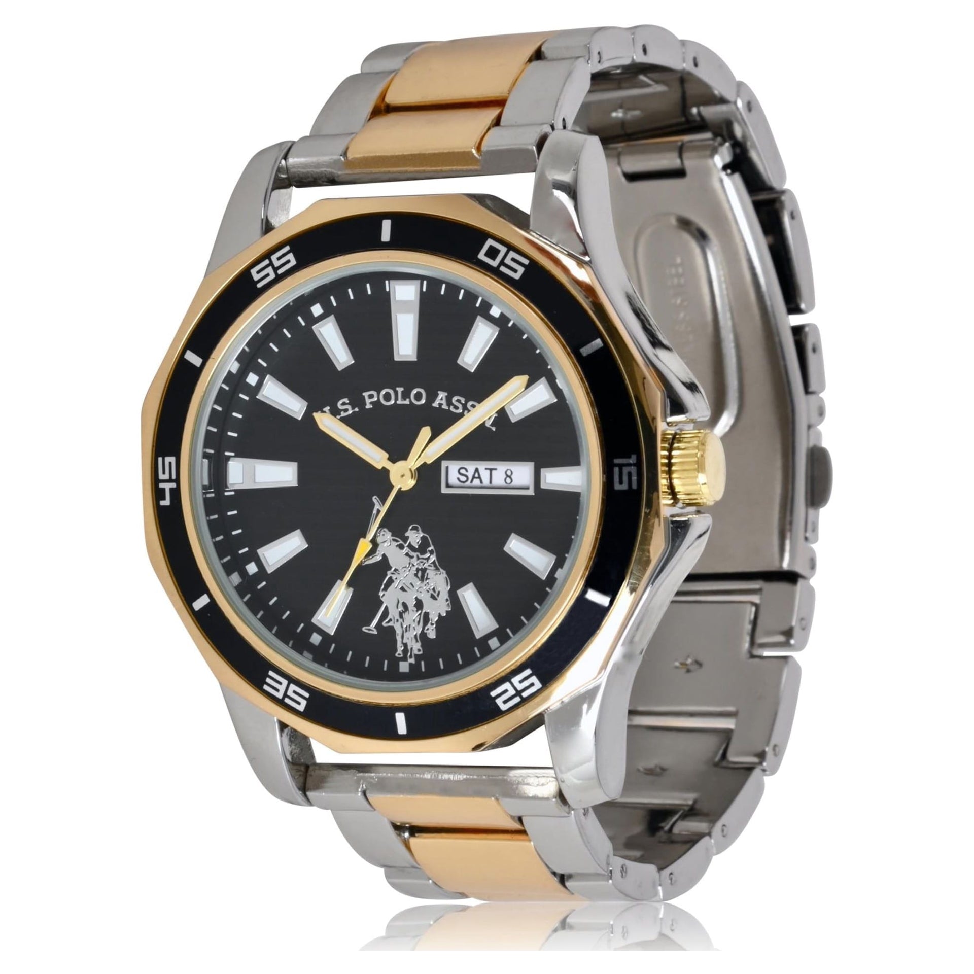 Men’s Classic Watch – Gold & Silver (USC80474WM)