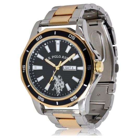 Men’s Classic Watch – Gold & Silver (USC80474WM)