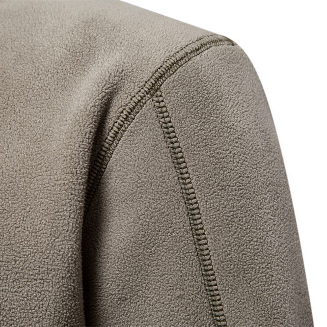 Men’s Stand-Collar Zippered Fleece Sweatshirt