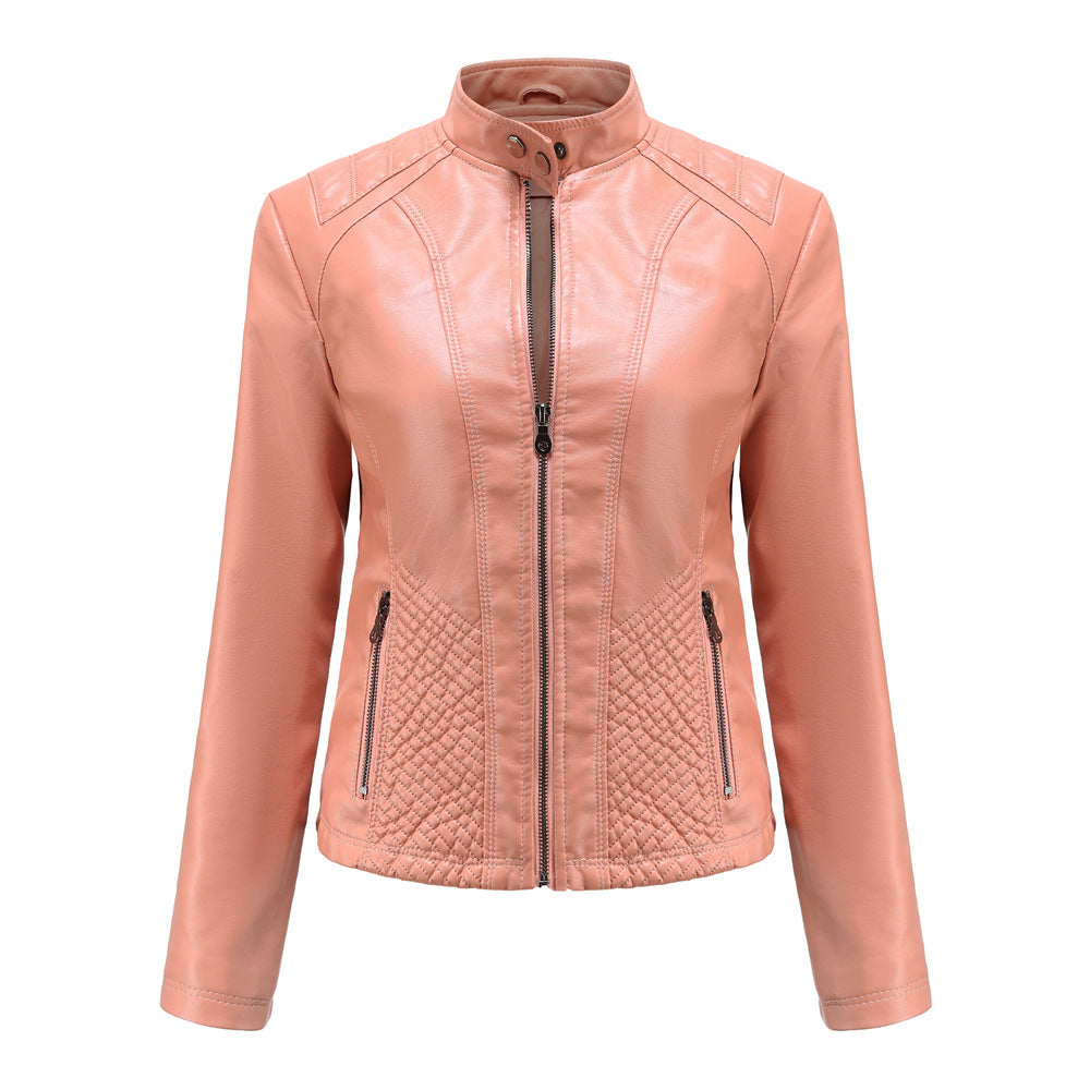 European & American Style Thin Motorcycle Jacket