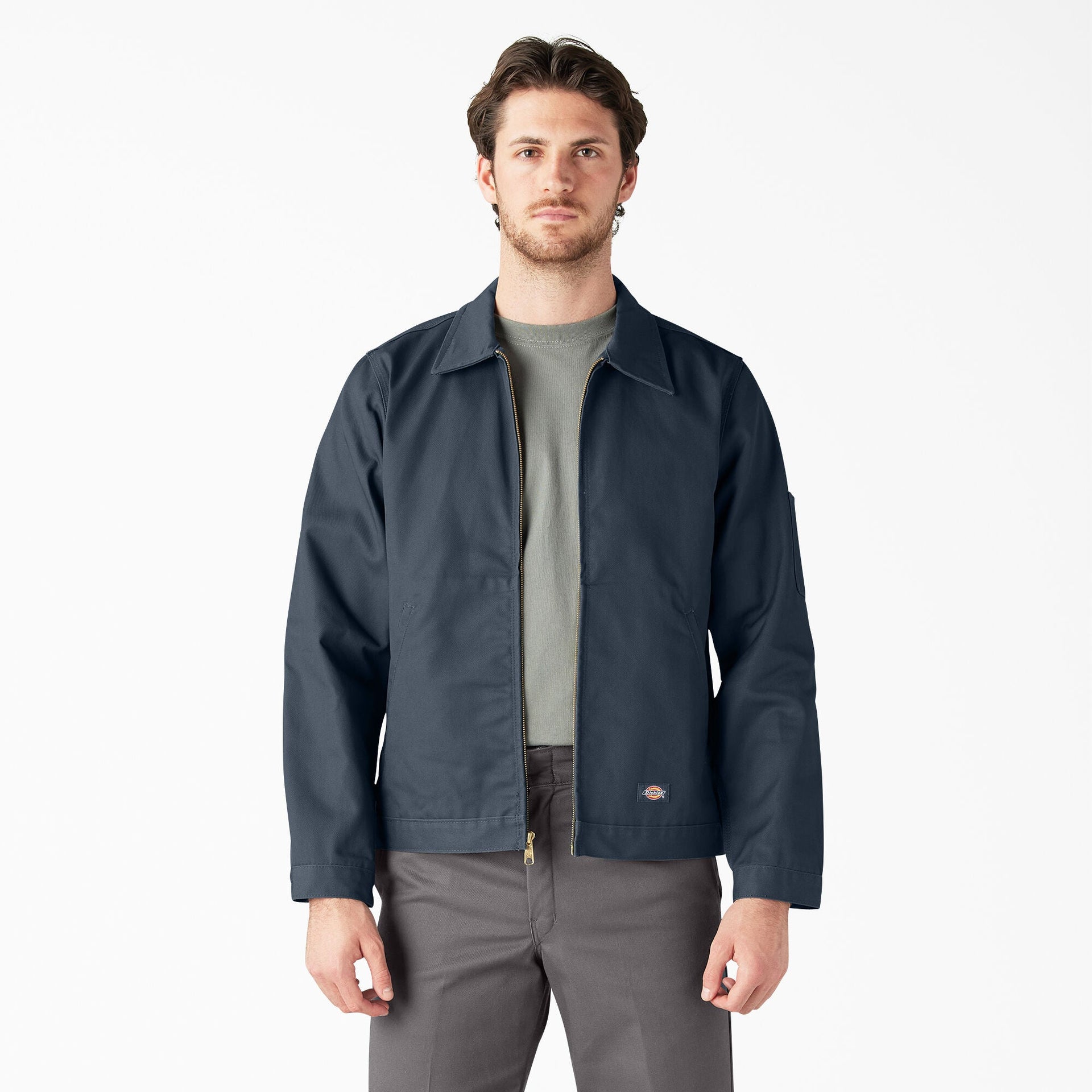 Unlined Eisenhower Black Jacket JT75