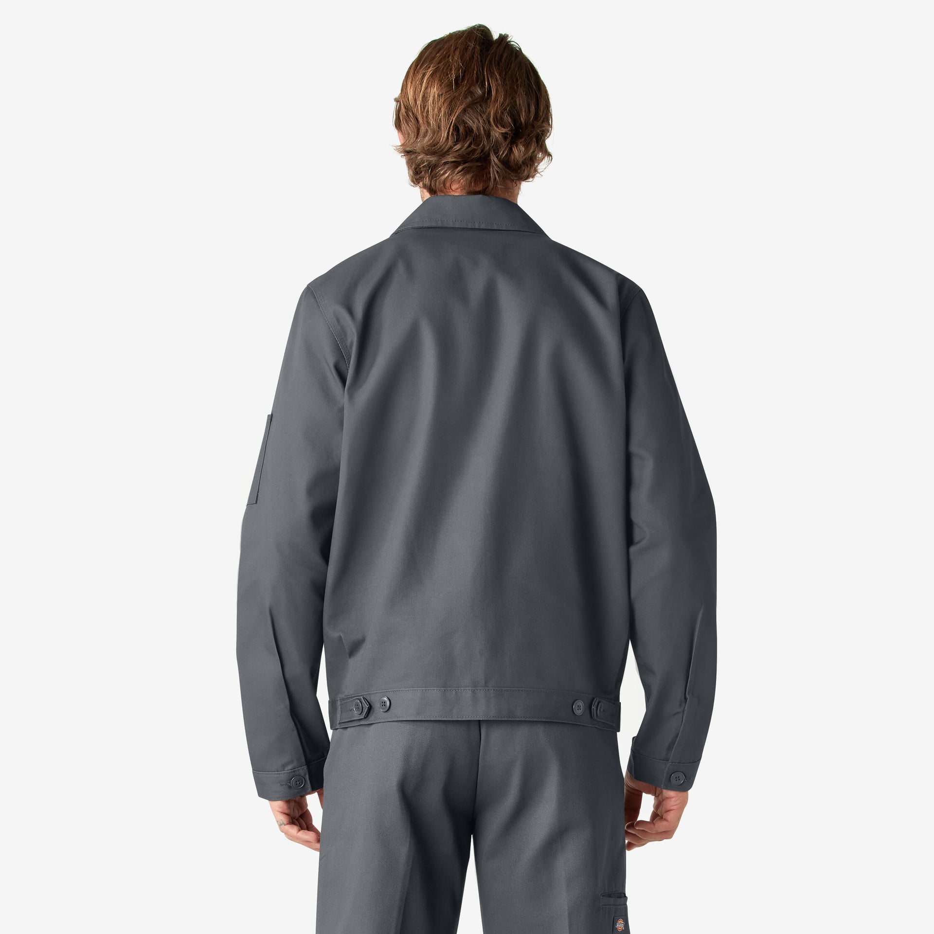 Unlined Eisenhower Black Jacket JT75