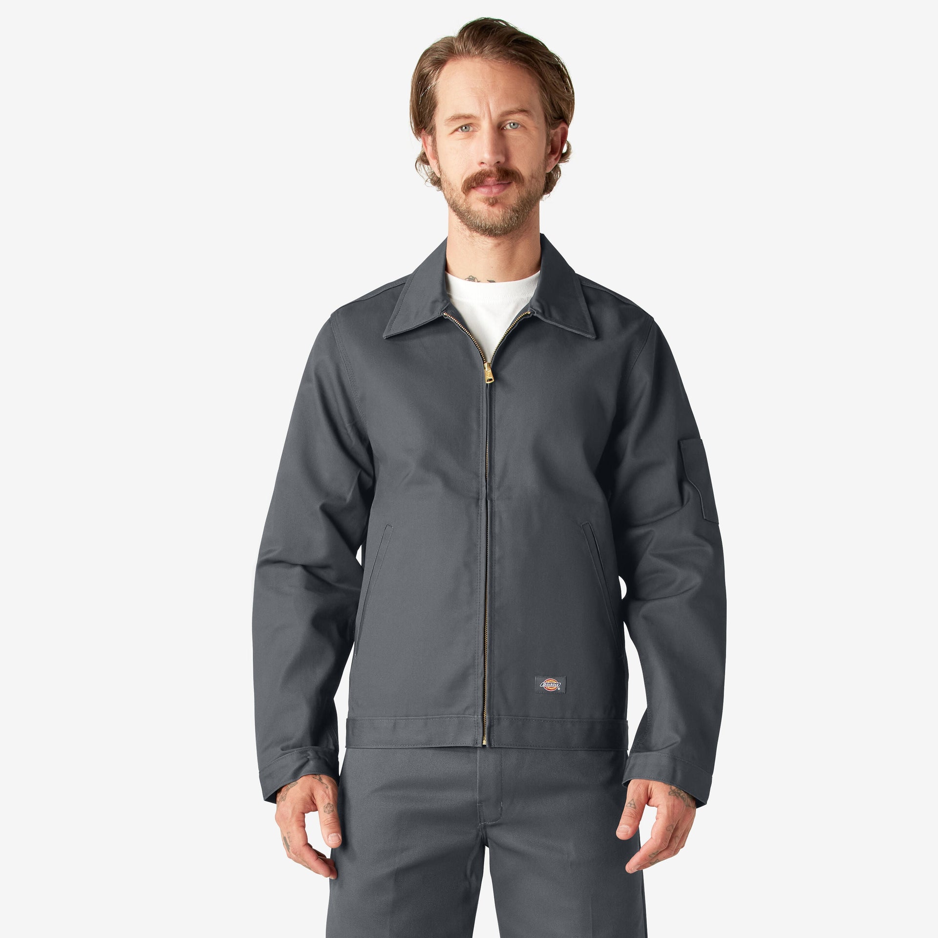 Unlined Eisenhower Black Jacket JT75