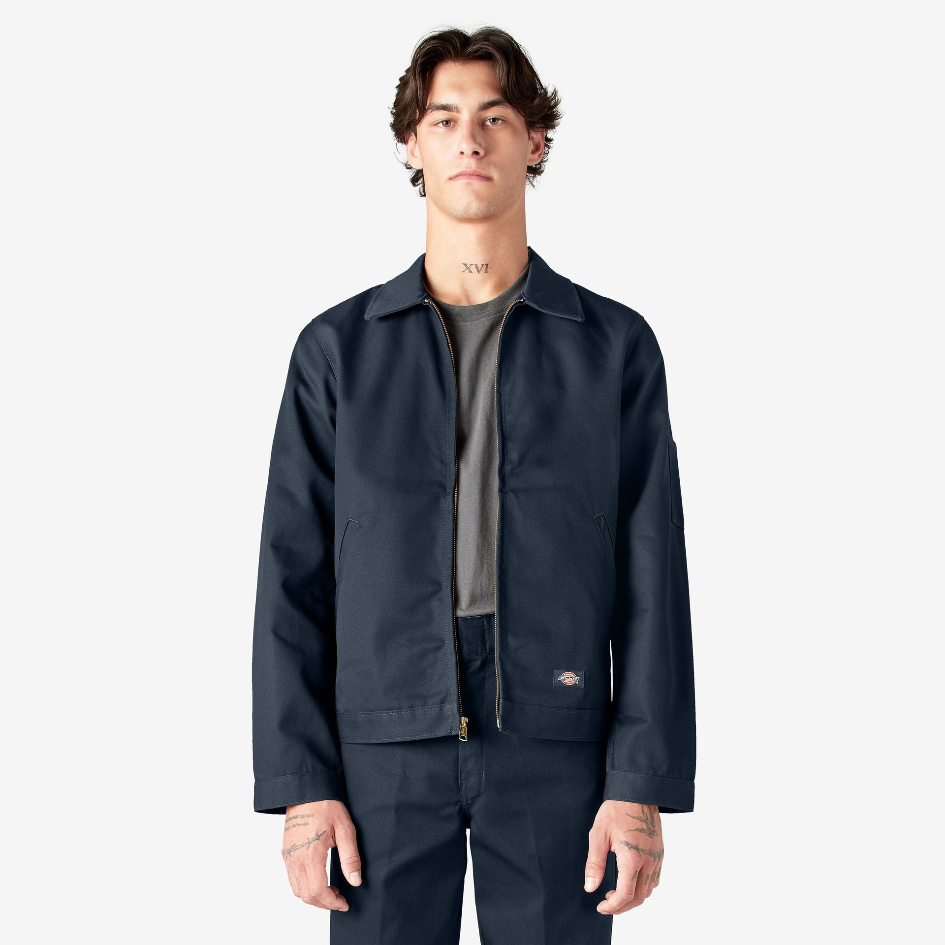 Unlined Eisenhower Black Jacket JT75