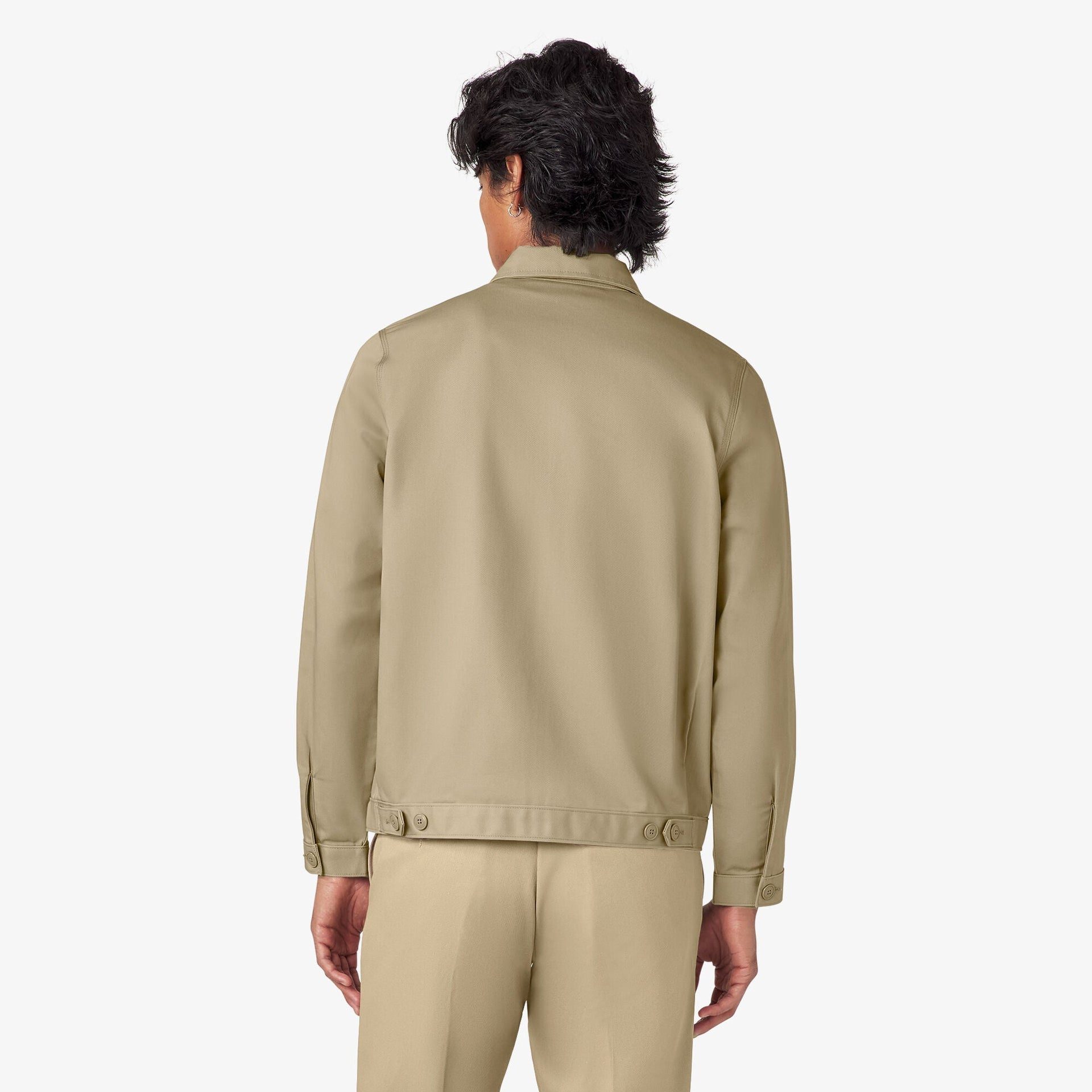 Unlined Eisenhower Black Jacket JT75