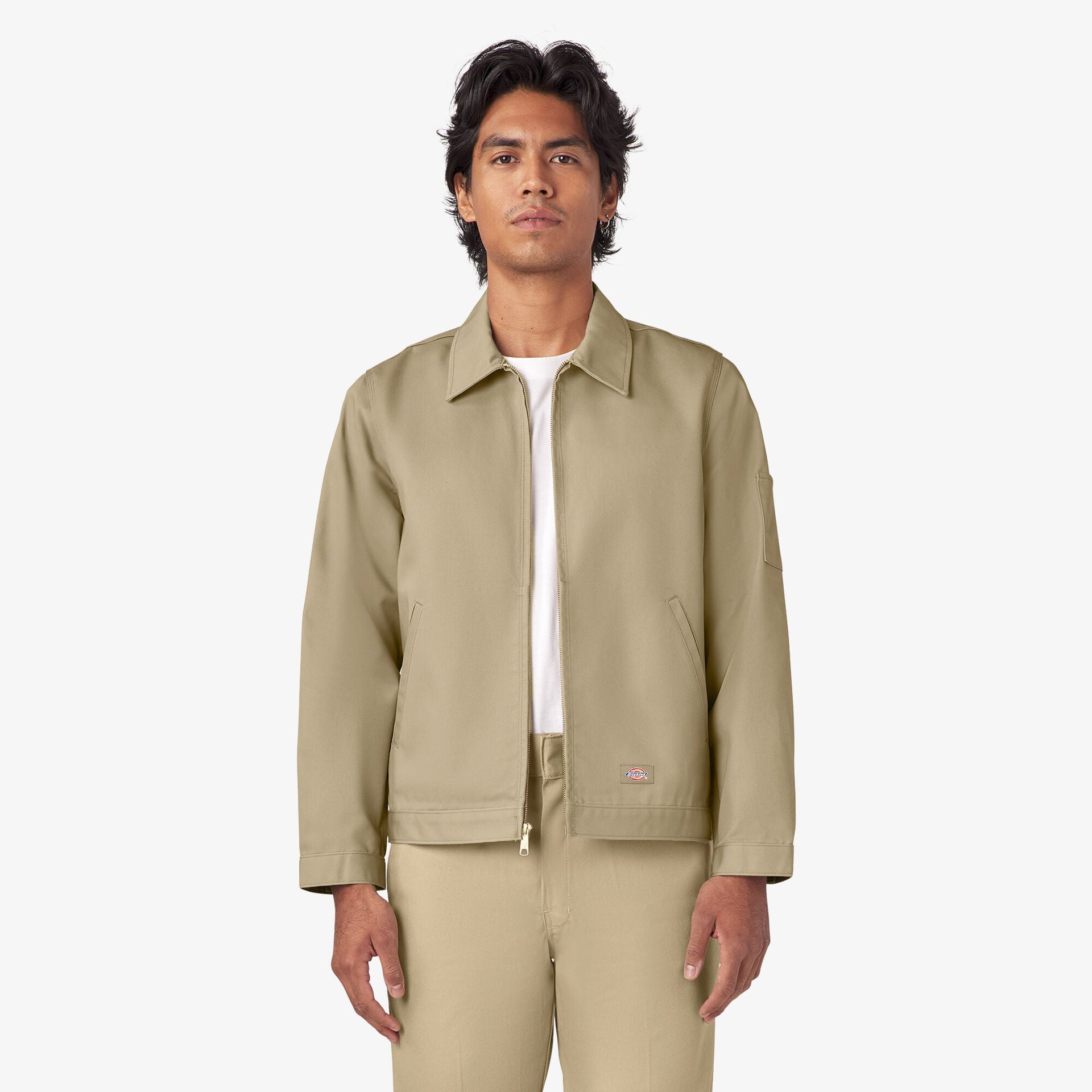 Unlined Eisenhower Black Jacket JT75
