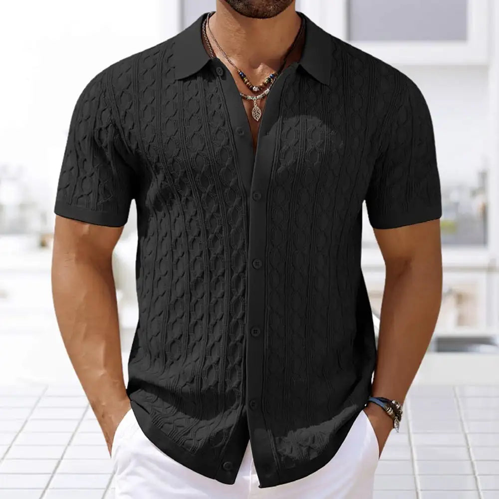 Summer Short-sleeved Men's Clothing European And American