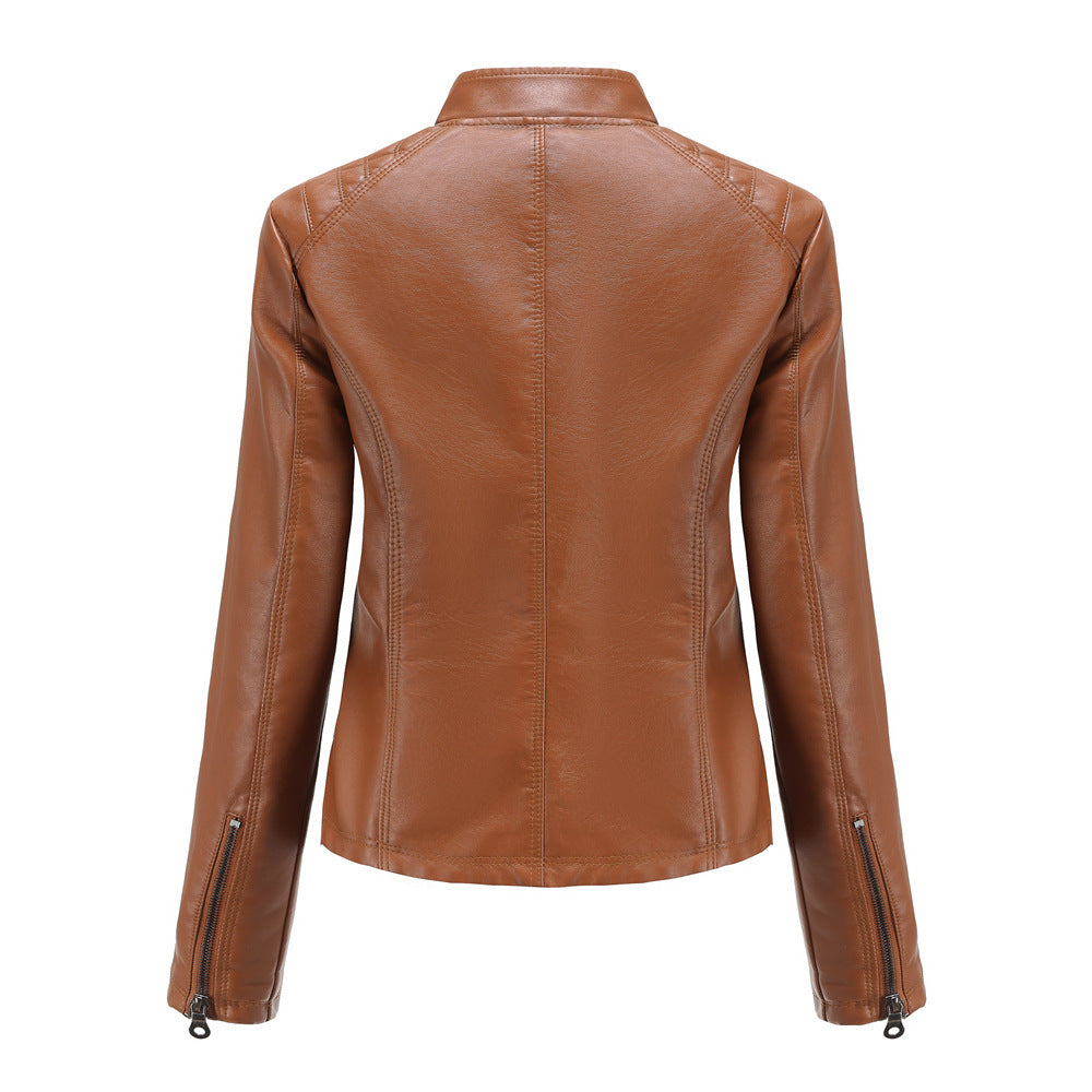 European & American Style Thin Motorcycle Jacket