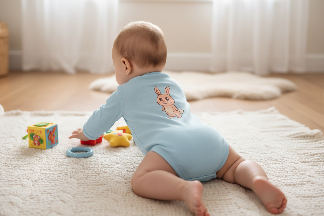 Cute Bunny Infant Bodysuit – Newborn & Toddler Outfit