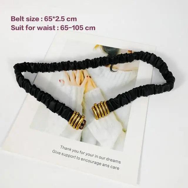 Metal Chain Link Adjustable Belt – Women’s Fashion Accessory