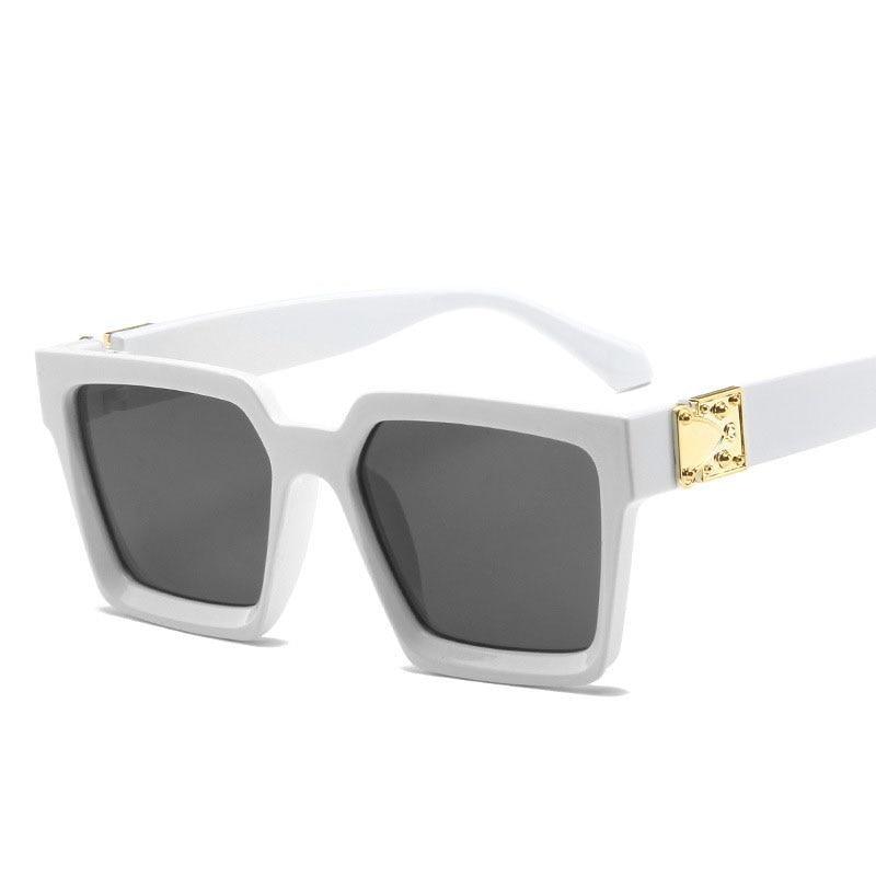 Luxury Square Metal Sunglasses – Unisex Designer Eyewear
