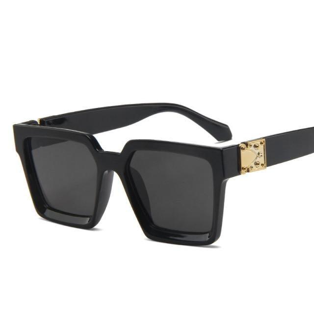 Luxury Square Metal Sunglasses – Unisex Designer Eyewear